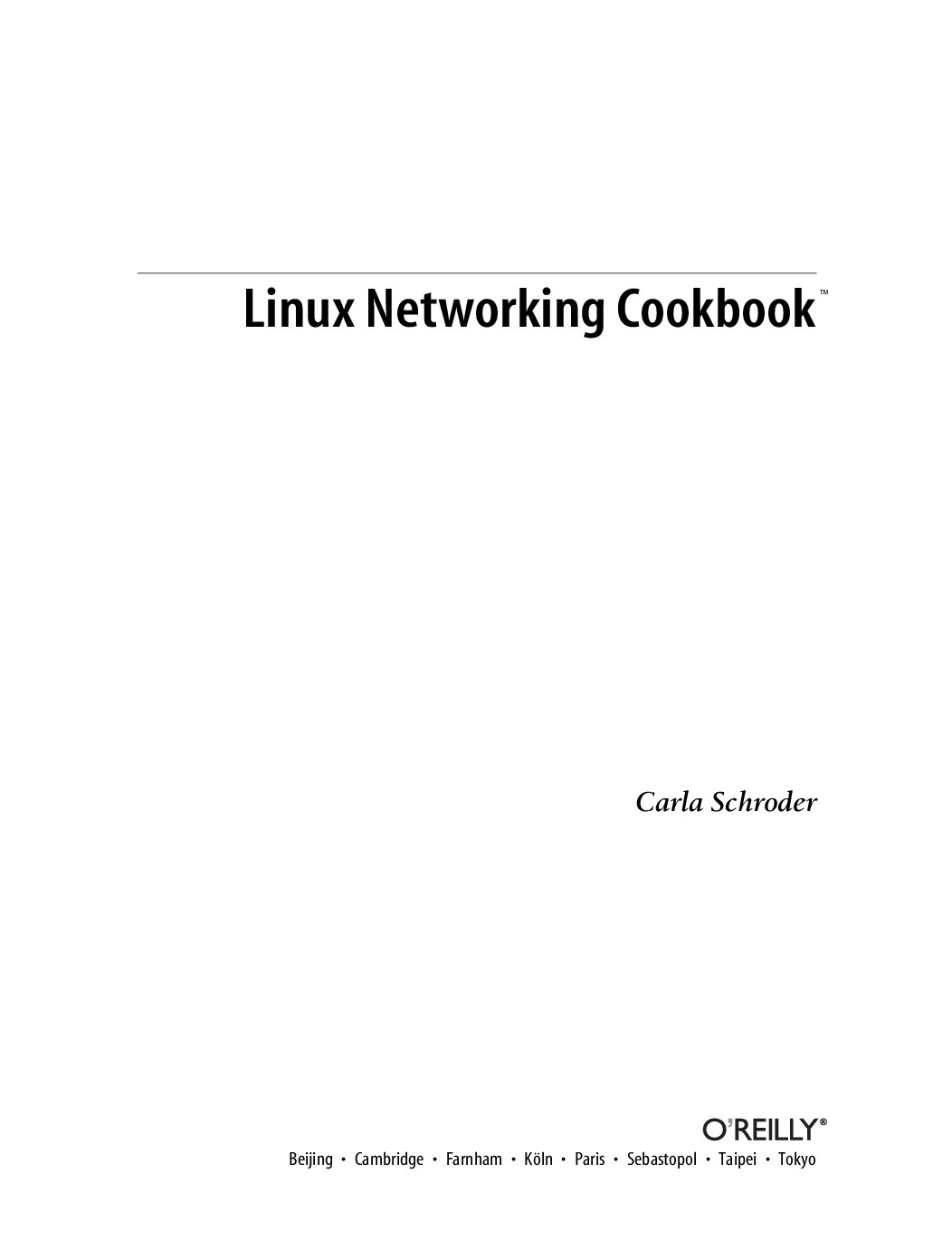 Linux Networking Cookbook - Carla Schroder